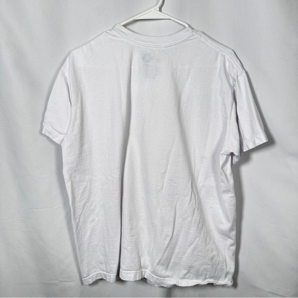 Gaby Cancún “Jaguar Warrior” Graphic Tee XL White Mexico Souvenir / Aztec Art - Picture 7 of 7